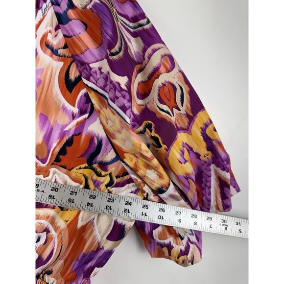 Chico's 40th Anniversary Paisley Tiered Dress Chicos 4 (XXL Size 20) - Picture 8 of 8